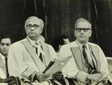 Prof. K. T. Chandy with Mr. M. S. Pathak, 1973