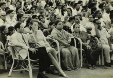 A section of the audience at the 10th Convocation, 1973