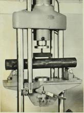 Filament wound tubes under test
