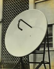 Microwave Antenna (1.2 m diameter) fabricated at the FRP Centre