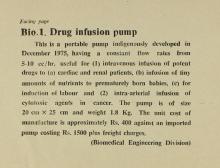 Drug infusion pump