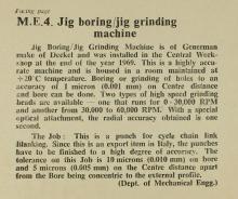 Jig boring/jig grinding machine