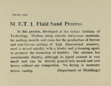 Fluid sand process