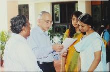 Prof. M. S. Ananth at the inauguration of the Heritage Centre, 2006