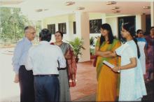Prof. M. S. Ananth at the inauguration of the Heritage Centre, 2006
