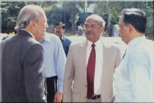 Prof. A. Ramachandran with Prof. Ajit Kumar Kolar, 2006