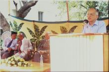 Prof. M. S. Ananth addresses the audience, 2006