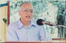 Prof. M. S. Ananth addresses the audience, 2006