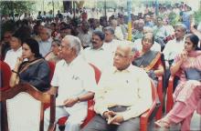A section of the audience photographed during the Heritage Centre inauguration, 2006