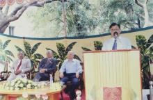 Prof. Ajit Kumar Kolar addresses the audience, 2006