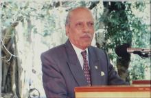 Prof. A. Ramachandran addresses the audience, 2006