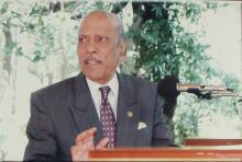 Prof. A. Ramachandran addresses the audience, 2006