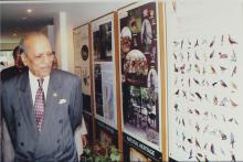 Prof. A. Ramachandran at the newly opened Heritage Centre of IIT Madras, 2006