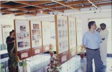 Inside the newly opened Heritage Centre, 2006