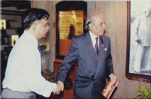 Prof. Ajit Kumar Kolar and Prof. A. Ramachandran at the Heritage Centre, 2006