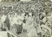 A section of the audience during the 18th Convocation, 1981