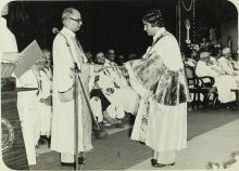 Prof. P. V. Indiresan awards a degree, 1981
