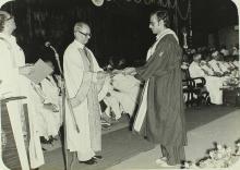 Prof. P. V. Indiresan awards a degree, 1981