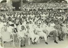 A section of the audience during the 18th Convocation, 1981