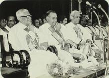 At the 18th Convocation of IIT Madras, 1981
