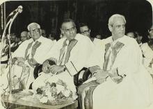 During the 18th Convocation of IIT Madras, 1981
