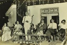 Mr. Venkatraman addressing the audience during the Staff Club inauguration, 1965