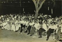 The audience at the Staff Club inauguration function, 1965