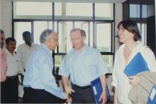 Prof. M. S. Ananth with delegates, 2006