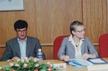 Delegates at an event, 2006