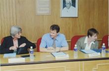 A photograph taken during the visit of delegates from TU-9 German Institutes of Technology