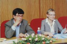 A photograph taken during the visit of delegates from TU-9 German Institutes of Technology