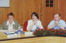 A photograph taken during the visit of delegates from TU-9 German Institutes of Technology