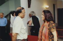 A photograph taken during the visit of delegates from TU-9 German Institutes of Technology