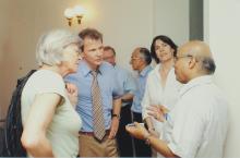 A photograph taken during the visit of delegates from TU-9 German Institutes of Technology