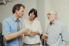 A photograph taken during the visit of delegates from TU-9 German Institutes of Technology