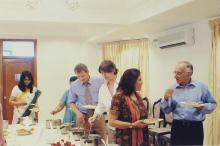 Lunchtime at IIT Madras, 2006