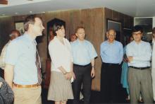 Prof. M. S. Ananth with delegates at the Heritage Centre, 2006