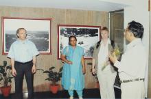 At the Heritage Centre of IIT Madras, 2006