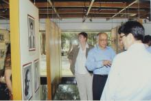 Prof. M. S. Ananth with delegates at the Heritage Centre, 2006