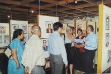 Prof. M. S. Ananth with delegates at the Heritage Centre, 2006