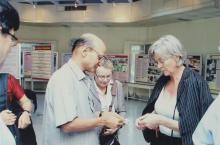 A photograph taken during the visit of delegates from TU-9 German Institutes of Technology