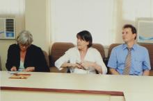 A photograph taken during the visit of delegates from TU-9 German Institutes of Technology