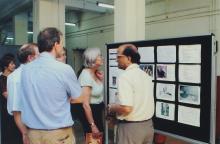 A photograph taken during the visit of delegates from TU-9 German Institutes of Technology