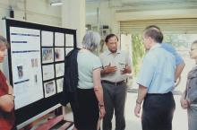 A photograph taken during the visit of delegates from TU-9 German Institutes of Technology