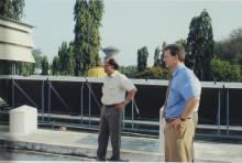 Prof. S. Srinivasa Murthy with a delegate. 2006