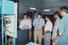 At an IIT Madras facility, 2006