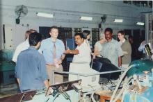 German delegates at IIT Madras, 2006