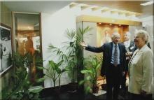 Prof. M. S. Ananth with Dr. Annette Schavan at the Heritage Centre, 2008