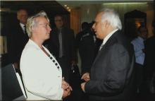 Dr. Annette Schavan and Mr. Kapil Sibal at the Heritage Centre of IIT Madras, 2008
