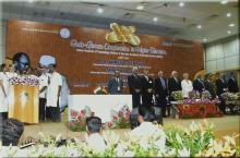 At the Golden Jubilee event of the Indo-German Cooperation in Higher Education, 2008
